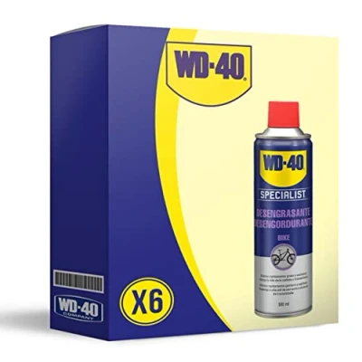 Imagen de WD 40 Desengrasante BIKE 500 ml (caja de 6 uds)