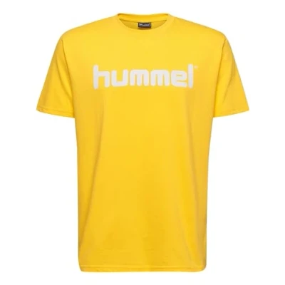 Imagen de hummel HMLGO Kids Cotton Logo T Shirt S/S Color: Sports Yellow_Talla: 116