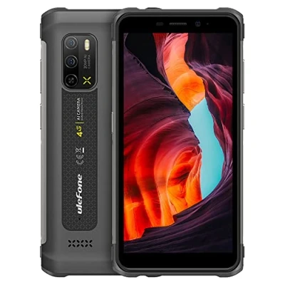 Imagen de Ulefone Armor X10 Pro, EE, Teléfono Móvil Resistente, Cámara Submarina 20MP, Helio P22 4GB+64GB, 5.45&quot; IP68 Impermeable Antigolpes Android 11, Ranura para 3 Tarjetas, Desbloqueo Facial NFC Grau