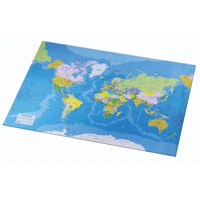 Imagen de Esselte Vade de escritorio, Mapa del mundo, 40x53cm, Plástico, Europost, 32184