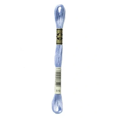 Imagen de DMC Hilo Mouliné®100% algodón Apto para todas las técnicas y todos los soportes, ideal punto de cruz Ovillos 8 m 6 hebras, disponible en 500 colores