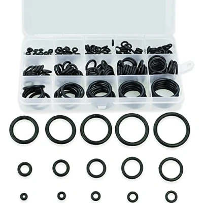 Imagen de Juego de juntas tóricas 200 piezas, arandelas goma nitrilo, tóricas, grifo, espaciadores para grifos mezcladores, espaciadoras