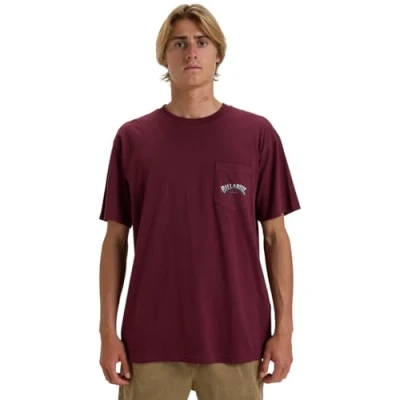 Imagen de Billabong Stacked ARCH PKT Camiseta básica, Hombre, Talla: Medium, Rsn
