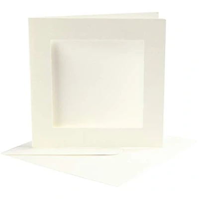 Imagen de Art Manufacture Design Paspartú (12,5 cm2, 10 unidades), color blanco roto