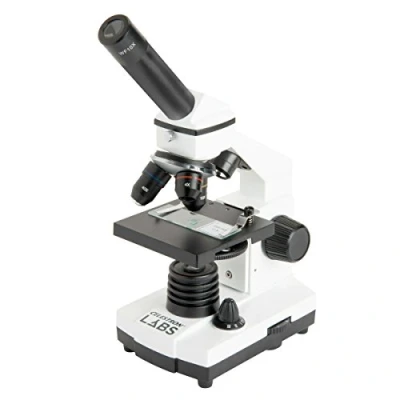 Imagen de Celestron 44128 CL CM800: microscopio compuesto, 40x 800x aumentos, blanco