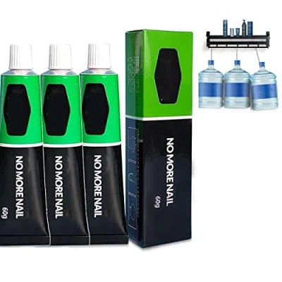 Imagen de All Purpose Glue, Nail Free Glue Adhesive Sealant, Glass Super Adhesive, Multifunctional Universal Strong Plastic (60g 3Pcs)