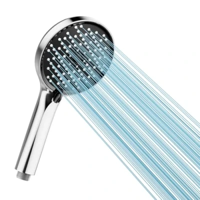 Imagen de Cobbe cabezal de ducha alta presión con 3 modos, cabezales ahorro agua, grande y potente para baja cromado/negro