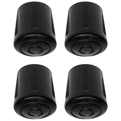 Imagen de cyclingcolors 4X Patines deslizantes para sillas Caucho EPDM Gomas Patas Muebles Redondas Tapón Tapones pies Protectores de Suelo (20 mm)
