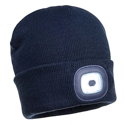 Imagen de Portwest Gorro Beanie Con Led Recargable Por Usb , Color: Marino, B029NAR