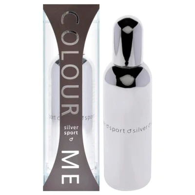 Imagen de Colour Me Silver Sport Fragrance for Men 90ml Eau de Parfum, by Milton Lloyd