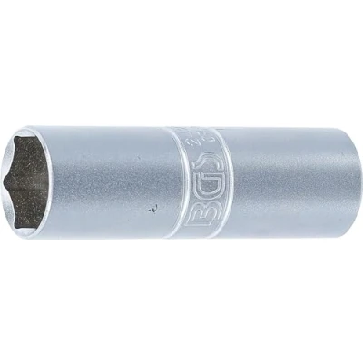 Imagen de BGS 2425 Vaso para bujías Hexagonal de Pared Fina Cuadrado Interno 12,5 mm (1/2&quot;) 16