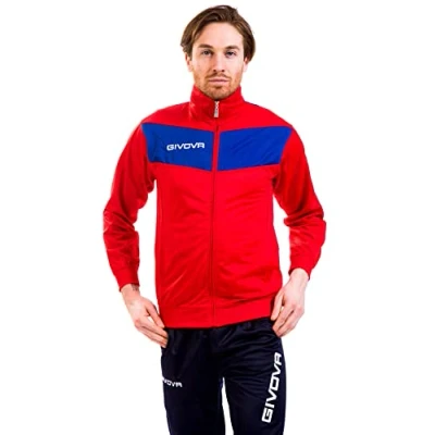 Imagen de Givova, chandal visa, azul/rojo, 3XL