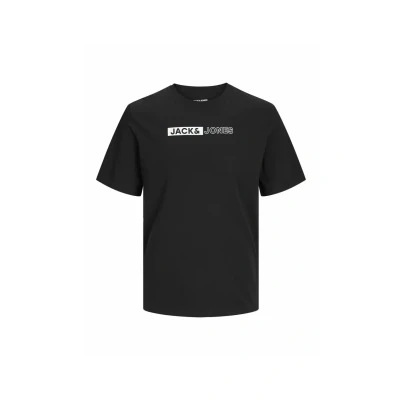 Imagen de JACK &amp; JONES Jjecorp Logo Camiseta SS ONeck Cuello Redondo, Negro, S Hombre