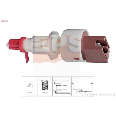 Imagen de EPS 1.810.157 Conmutador, accionamiento embrague (control veloc.) Made in Italy OE Equivalent