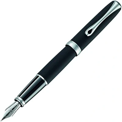 Imagen de Diplomat Excellence A2 Lapis Black Matt Chrome FP M