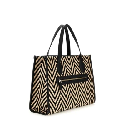 Imagen de GUESS Silvana Two Compartment Tote Black