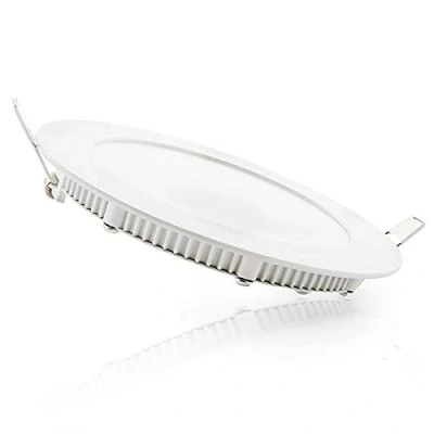 Imagen de Greenice Placa de LEDs Circular 9W 720Lm 30.000H Lámpara LED Downlight Panel Techo Oficina, Fábrica, Pasillos, Baños Blanco Frío