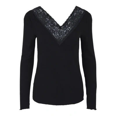 Imagen de Pieces Pcsiri Camiseta de manga larga, Mujer, Talla: XS, Black