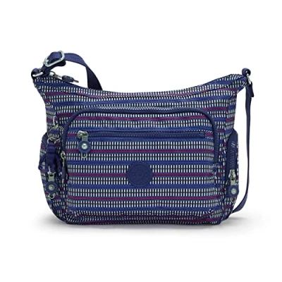 Imagen de Kipling GABBIE S, Bolso bandolera para Mujer, Blue (Geo Print), Talla única