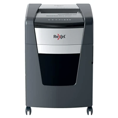 Imagen de Rexel XP512+ Destructora de Papel Microcorte, destruye Hasta 12 Hojas, Seguridad P5, Tecnología Anti Atascos, Oficina, Papelera Extraíble 45 Litros, Negro, Gama Momentum Extra, 2021512MEU
