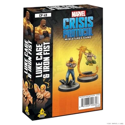 Imagen de Atomic Mass Games Fantasy Flight Marvel Crisis Protocol: Luke Cage and Iron Fist Miniatures Game, Mixed, FFGCP49