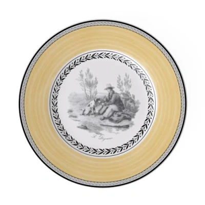 Imagen de Villeroy &amp; Boch Audun Chasse 1010702640 Plato de Desayuno 22 cm, Porcelana, Amarillo