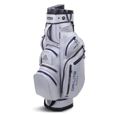Imagen de Big Max Dri Lite Silencio 2 Cartbag Bolsa impermeable para palos de golf, color plateado