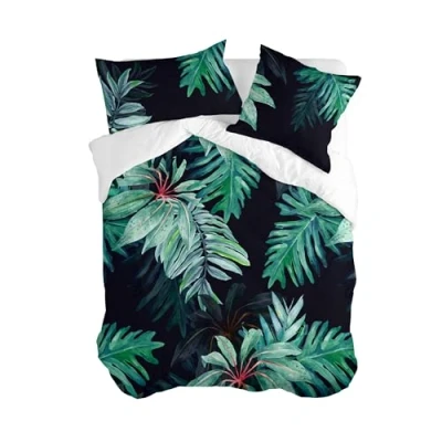 Imagen de Ebony Funda nórdica Multicolor, 155x220 cm (Cama 80/90), 100% Algodón, Calidad de 150