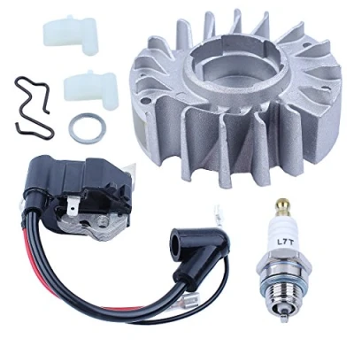 Imagen de Haishine Rueda de encendido Pawl Kit para STIHL 017 018 MS170 MS180 MS 170 180 motosierra con repuesto bujía