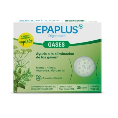 Imagen de Epaplus Gases 30 Comprimidos