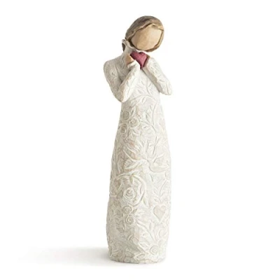 Imagen de Willow Tree Figura de Novia con corazón, Home Deco, Enesco