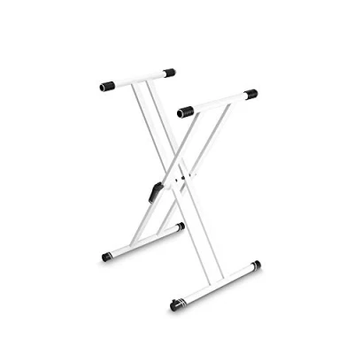 Imagen de Gravity KSX 2 W Soporte de Teclado tipo Tijera doble blanco