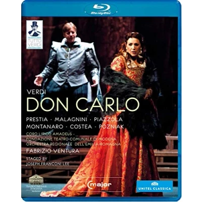 Imagen de Tutto Verdi: Don Carlo (Teatro di Modena) [Alemania] [Blu ray]