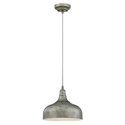 Imagen de Westinghouse Lighting One Light Indoor Pendant Lámpara de Techo, Acero Envejecido