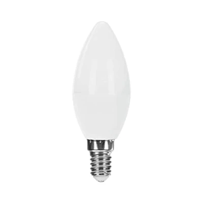 Imagen de Raydan Home Bombilla Led Vela E14, 6W Potencia, 40W Equivalencia, 470lm, 78 lm/W, Luz Blanca Cálida (3000K) o Fría (6000K), Ángulo Apertura 120º, SMD, Clase Energética G, 15.000H de Vida Útil