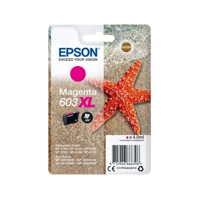 Imagen de Cartucho de tinta Epson Magenta 603XL
