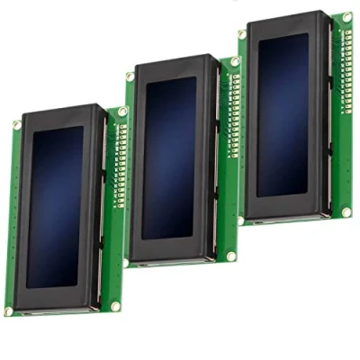 Imagen de AZDelivery 3 x HD44780 2004 LCD Display 4x20 Caracteres con Fondo Azul y Blancos Compatible Arduino Raspberry Pi E Book Incluido!