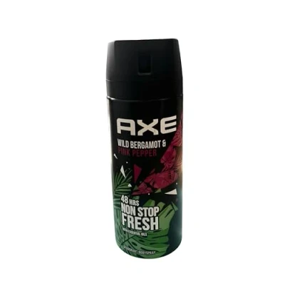 Imagen de Axe Desodorante en spray para hombre, 6 unidades, &quot;Wild Fresh Bergamot &amp; Pink Pepper&quot;, 150 ml