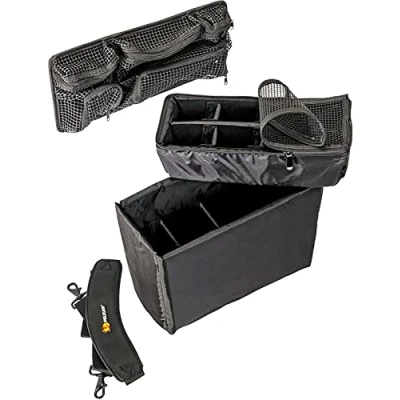 Imagen de PELI 1435 Set de Divisores Acolchados, Accesorio Original para Maletas Protector, Compatible 1430, Color: Negro/Amarillo
