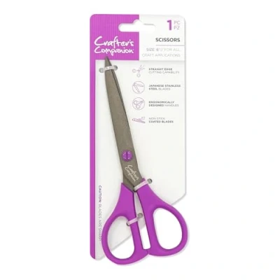 Imagen de Crafter&#039;s Companion CC SCISS STR6 Tijeras Rectas para Papel y Elaboración de Tarjetas Proyectos Corte 15.2 cm, Silver, 6 Inch