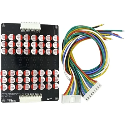 Imagen de TECNOIOT 1PCS 16S 5A Li Ion Lifepo4 LTO Litio Activo Ecualizador Equilibrador Condensador 12S