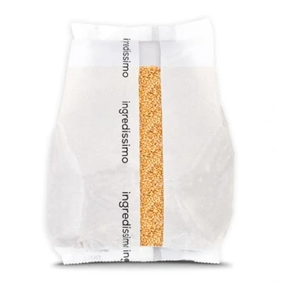 Imagen de Ingredíssimo Semillas de Lino Dorado 100%, enteras, 1 Kg, Fuente Fibra, Proteína y Omega 3. Producto Vegano, Sin Gluten, Azúcares Añadidos, Nutrientes para una Dieta Equilibrada