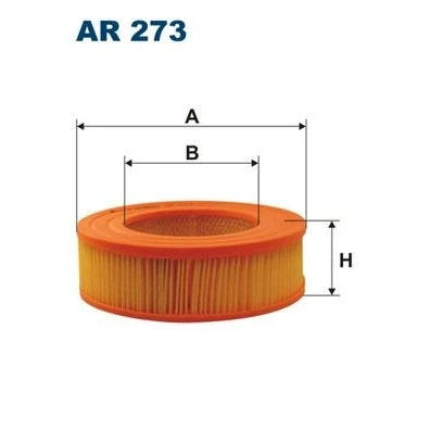 Imagen de FILTRON AR 273 Filtro de aire 57 188 Cartucho filtrante MITSUBISHI: L200 III Pick up, TOYOTA: Corolla V Liftback
