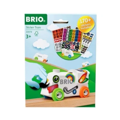 Imagen de BRIO World, Tren de Pegatinas, Edad Recomendada 36 + Meses