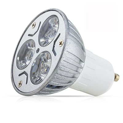 Imagen de 1 pieza GU10 3 W Bombilla LED x AC 85 265 V Blanco Cálido 3000 K