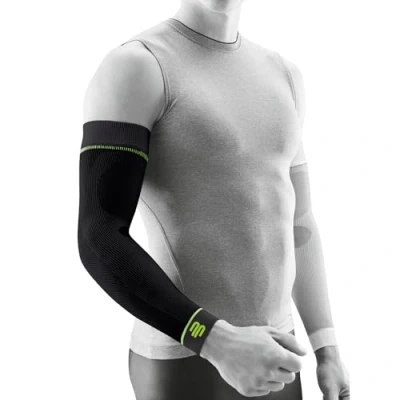 Imagen de BAUERFEIND, 1 par de pulseras deportivas compresión, unisex, derecha e izquierda, para deportes pelota y resistencia, fortalecimiento los músculos.