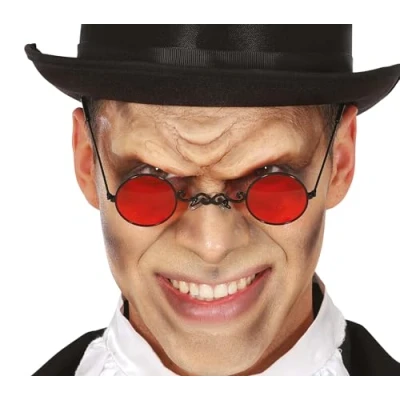 Imagen de Fiestas GUIRCA Gafas Vampiro (Talla Única) Accesorio para Disfraz de y Halloween Ideal Terror Celebraciones Temáticas Rojo