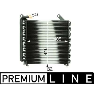 Imagen de Radiador de aceite, aceite motor MAHLE ORIGINAL CLC 35 000P