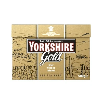 Imagen de Yorkshire Gold Mezcla Premium, Té Británico Tradicional Origen Responsable 160 Bolsitas