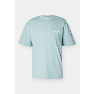 Imagen de Jack &amp; Jones Jorsantorini BACK TEE CREW NECK Camiseta estampada, Hombre, Talla: Medium, Gray mist